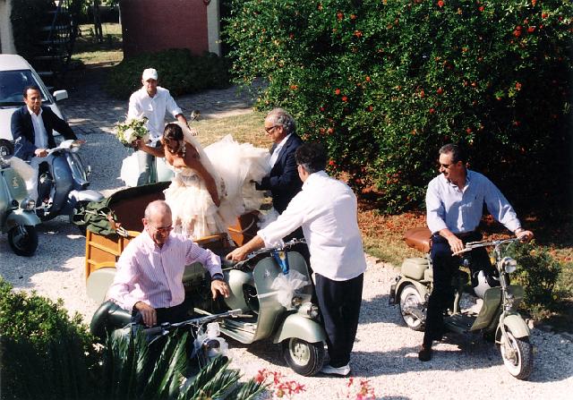 Il giorno del matrimonio della figlia del Presidente del Lambterra Club Marche,.jpg